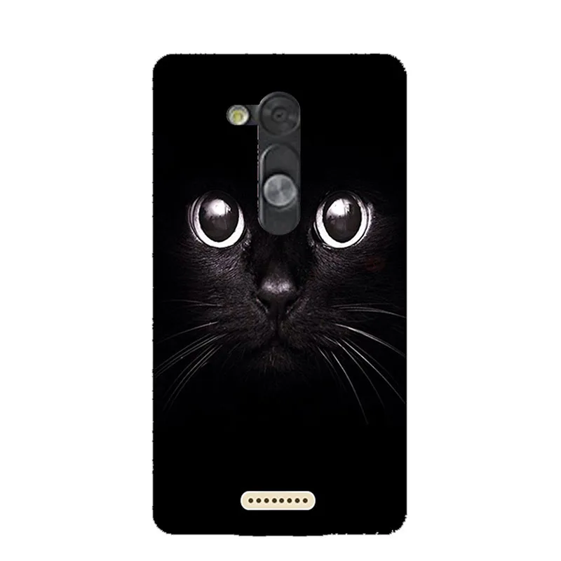 Чехол на заднюю панель телефона милый чехол с рисунком льва и кота для LG L Fino D295 Dual