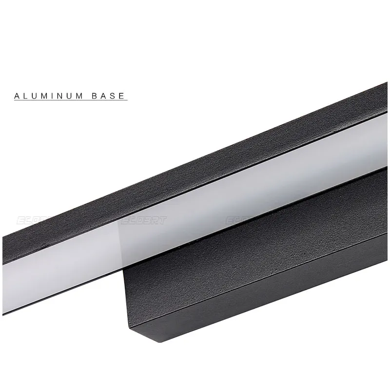 Современный простой стиль 24 Вт 100 см длинный белый светодиодный зеркальный