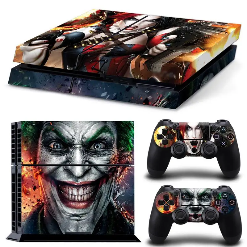5 JokerMan наклейки из игры для PS4 наклейки консоль кожа PS4 контроллер обложки для Playstation 4 аксессуары для игр - Цвет: 5