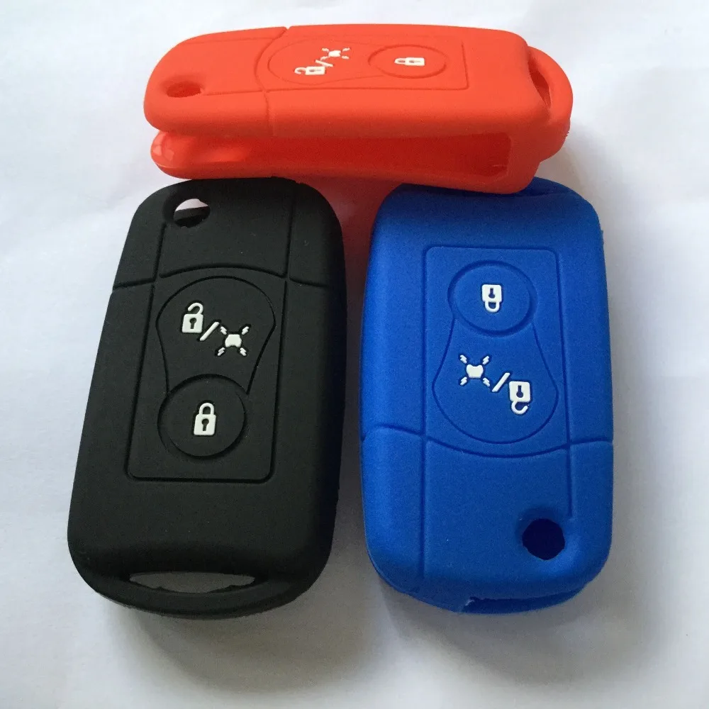 Автомобильный 2 кнопочный откидной пульт дистанционного управления складной