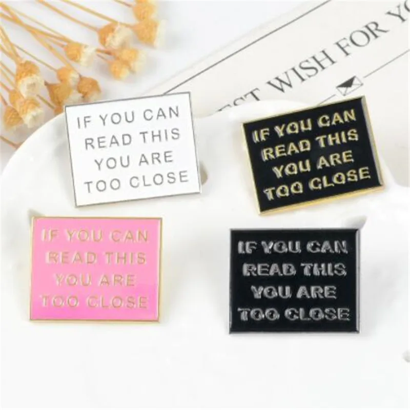 WKOUD Funny Letter pins Need Personal Space Badges Cool Anti Social Lapel Introverts Personality Symbol Brooches | Украшения и