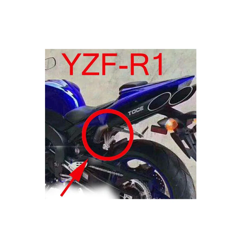 Мотоциклетная средняя выхлопная система совместимая с Yamaha YZFR1 YZF R1 глушитель