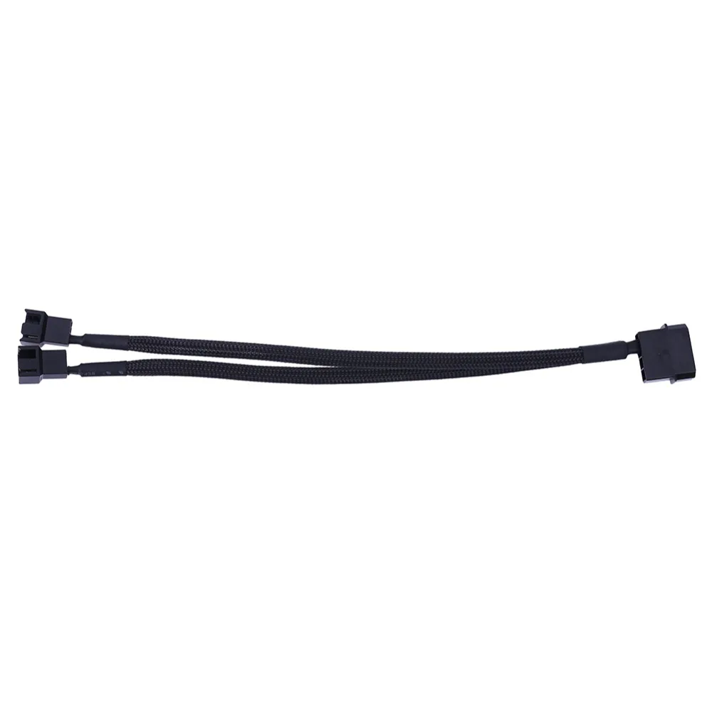 5 шт. силовой кабель 25 см 12 В 4pin IDE Molex в 2 портовый 3Pin/4Pin охлаждающий вентилятор