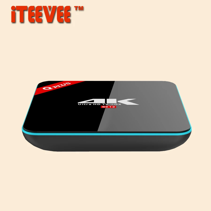 1 шт. Q Plus Amlogic 912 Android Tv Box 7,1 2G/16G 3g/32G 1000M LAN Wifi Blueth 4,0 KD 16,1 smart медиаплеер PK Q BOX X96