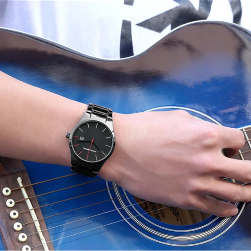 Часы Hannah Martin мужские модные роскошные полностью стальные | Наручные часы