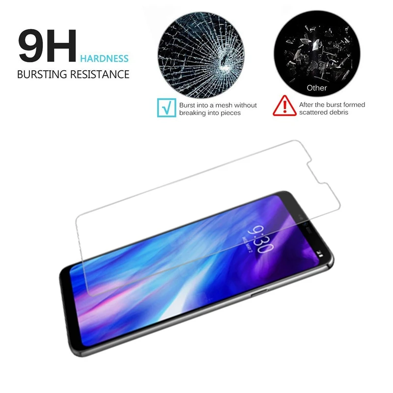 Полный экран из закаленного стекла для LG G7 ThinQ Стекло Экран протектор 2.5D 9 h экрана