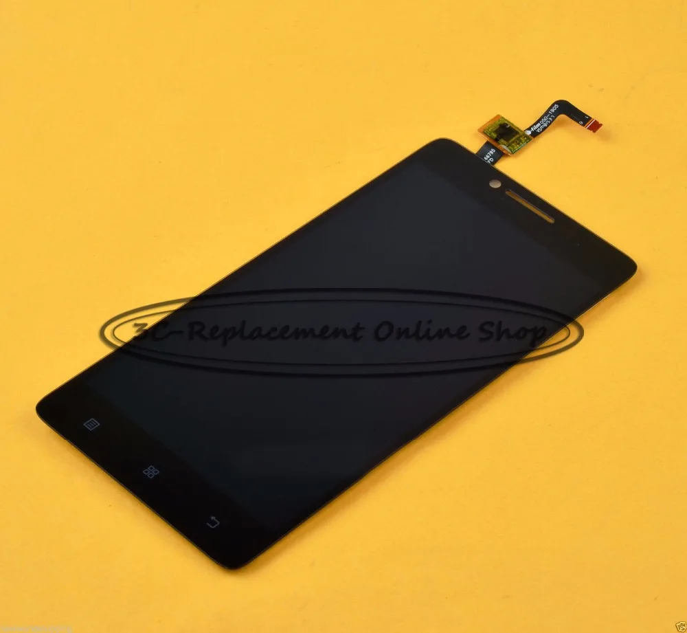 Черный ЖК-дисплей + TP Для lenovo a6010 / plus с сенсорным экраном дигитайзер Замена