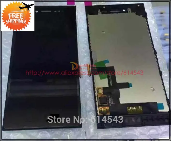 Протестированный ЖК-дисплей для Blackberry Leap Z20 сенсорный экран стеклянная панель