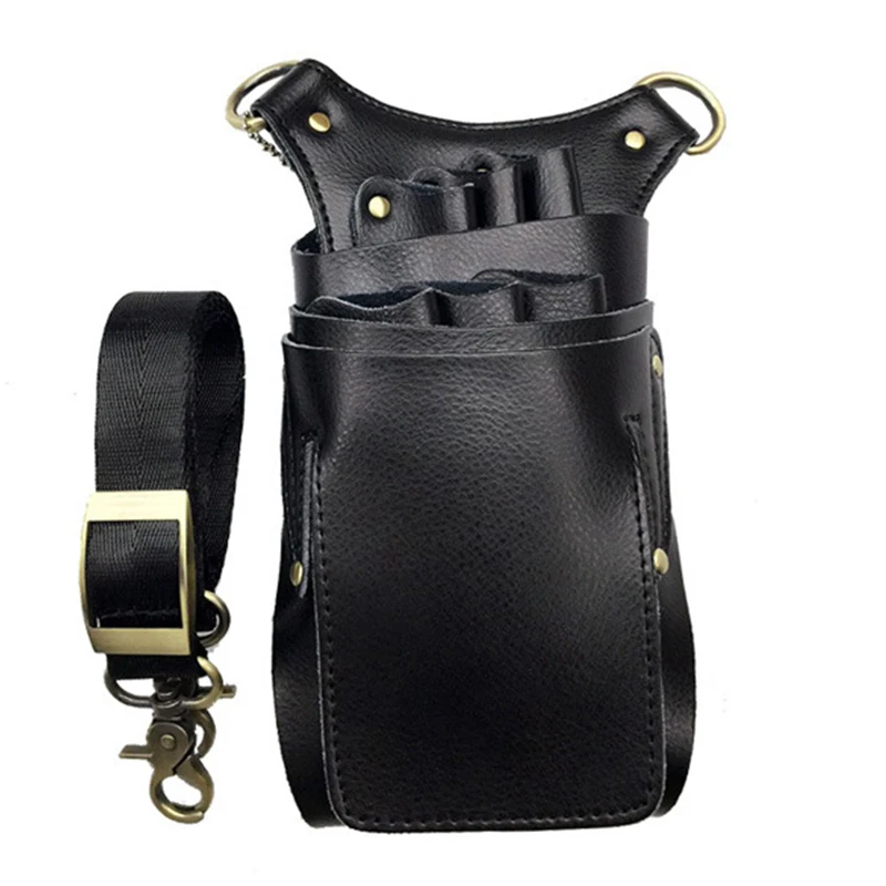 Съемная Парикмахерская инструментарий кожа сумка для набора парикмахерских