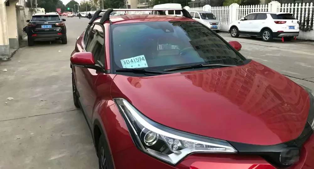 Новое прибытие Крест Бар крыши бар Продольный брус крыши для Toyota CHR C-HR, ISO9001 качество, OEM модель продукта. в Азию