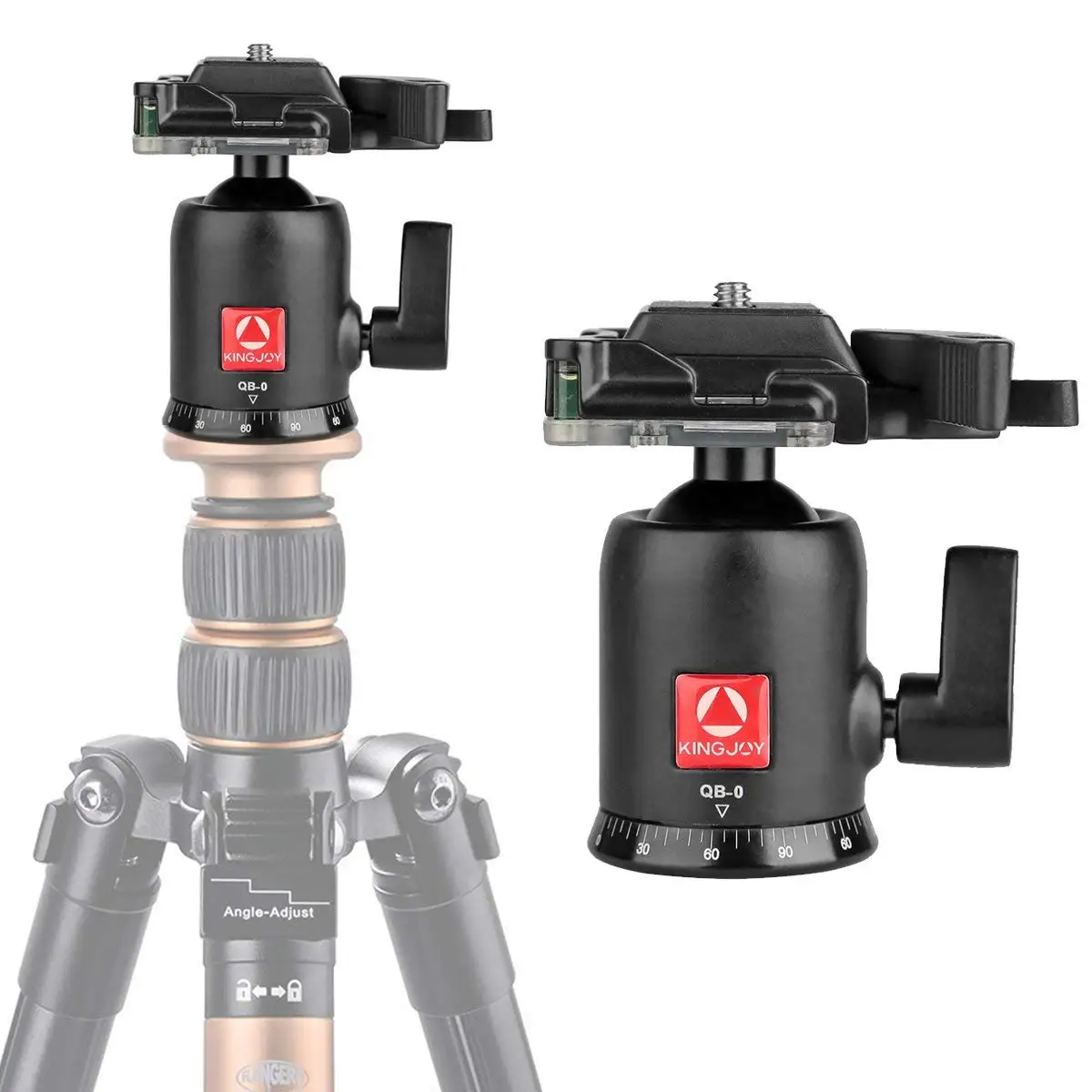KINGJOY QB-0 Heavy Duty фотографии Камера шаровая Головка для штатива-трипода из 360