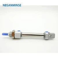 nbsanminse cd85n 20mm bore iso standards air compressed cylinder standard double acting smc type pnematic parts automation