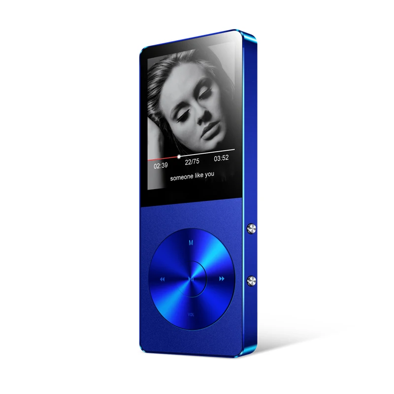 IQQ X1 Черный Синий Мини Портативный MP3 музыкальный плеер Спорт радио видео с