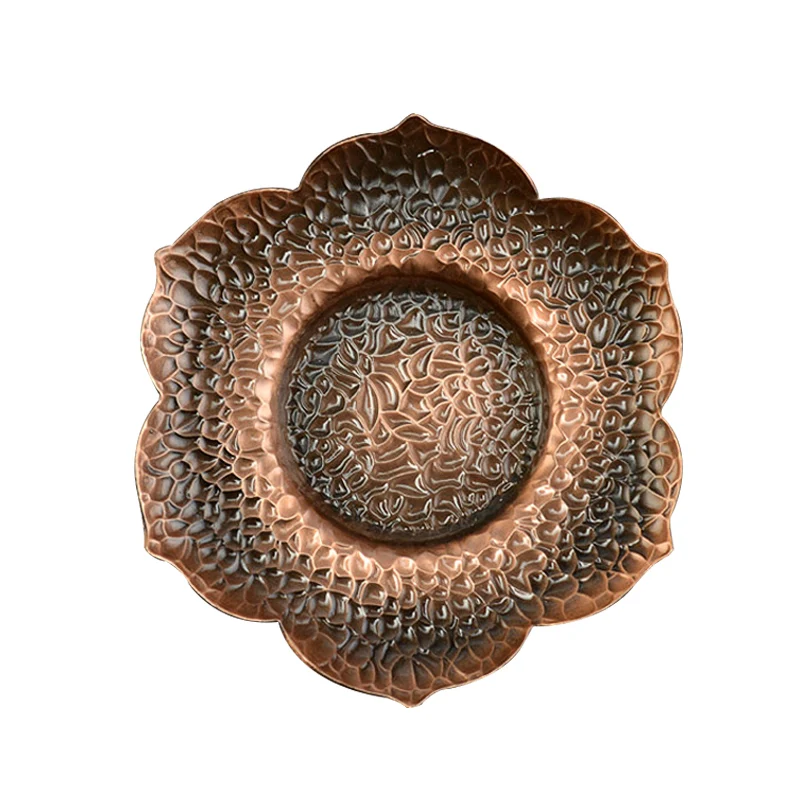 3 шт. металлический поднос для чайных чашек с цветком сливы Улун чайный зеленого