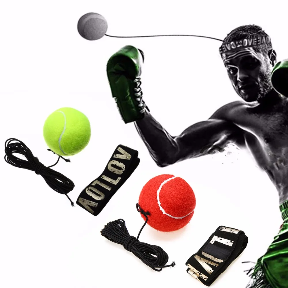Боксерские аксессуары Fight Boxeo мяч тренировочные аксессуары Reflex скорость мяч Муай Тай тренажер быстрый отклик мяч Пробивка