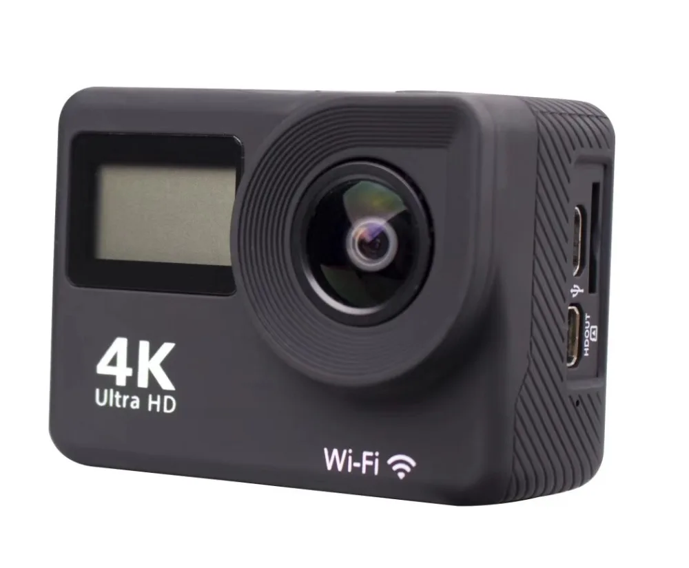TEBERBOOM S4R двойной экран экшн камеры 4 K Ultra HD 1080 P/30FPS мини шлем Cam Wi Fi 2 0 170D