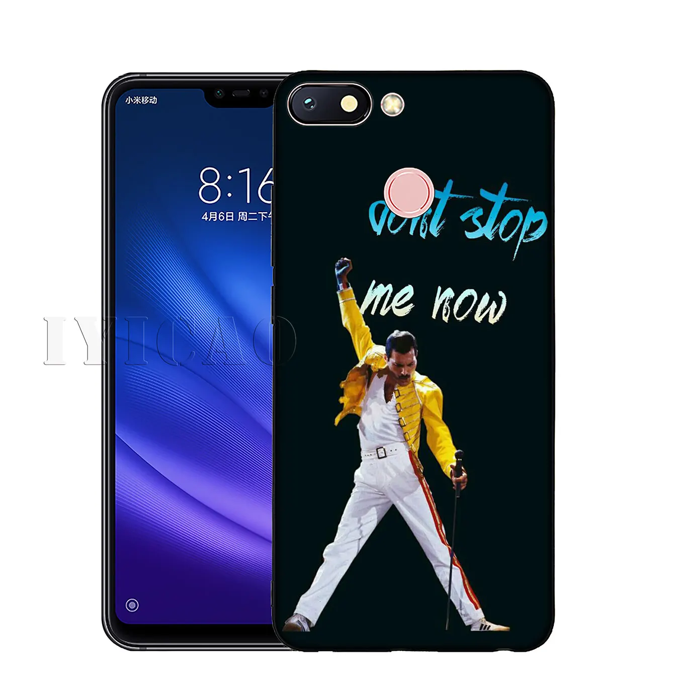 IYICAO Queen Freddie Mercury Soft Silicone Phone Case for Xiaomi Redmi K30 K20 8A 7A 6A 5A S2 GO Note 8 8T 7 5 6 Pro Cover |
