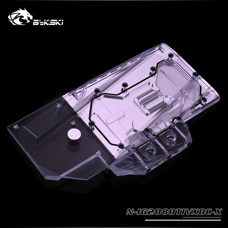 Блок ГПУ Bykski для цветных моделей RTX2080TI вулканизированный 11G | Компьютеры и офис