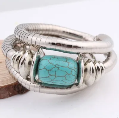 European and American retro bohemian multi-layer bracelet snake bone style jewelry explosion | Украшения и аксессуары