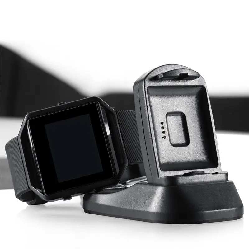Для Fitbit Blaze зарядное устройство Подставка для зарядки док-станция замена