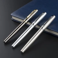 metal gel pen office accessories school stationery writing signature pen black ink 0 5mm neutral pen roller ball pen refill