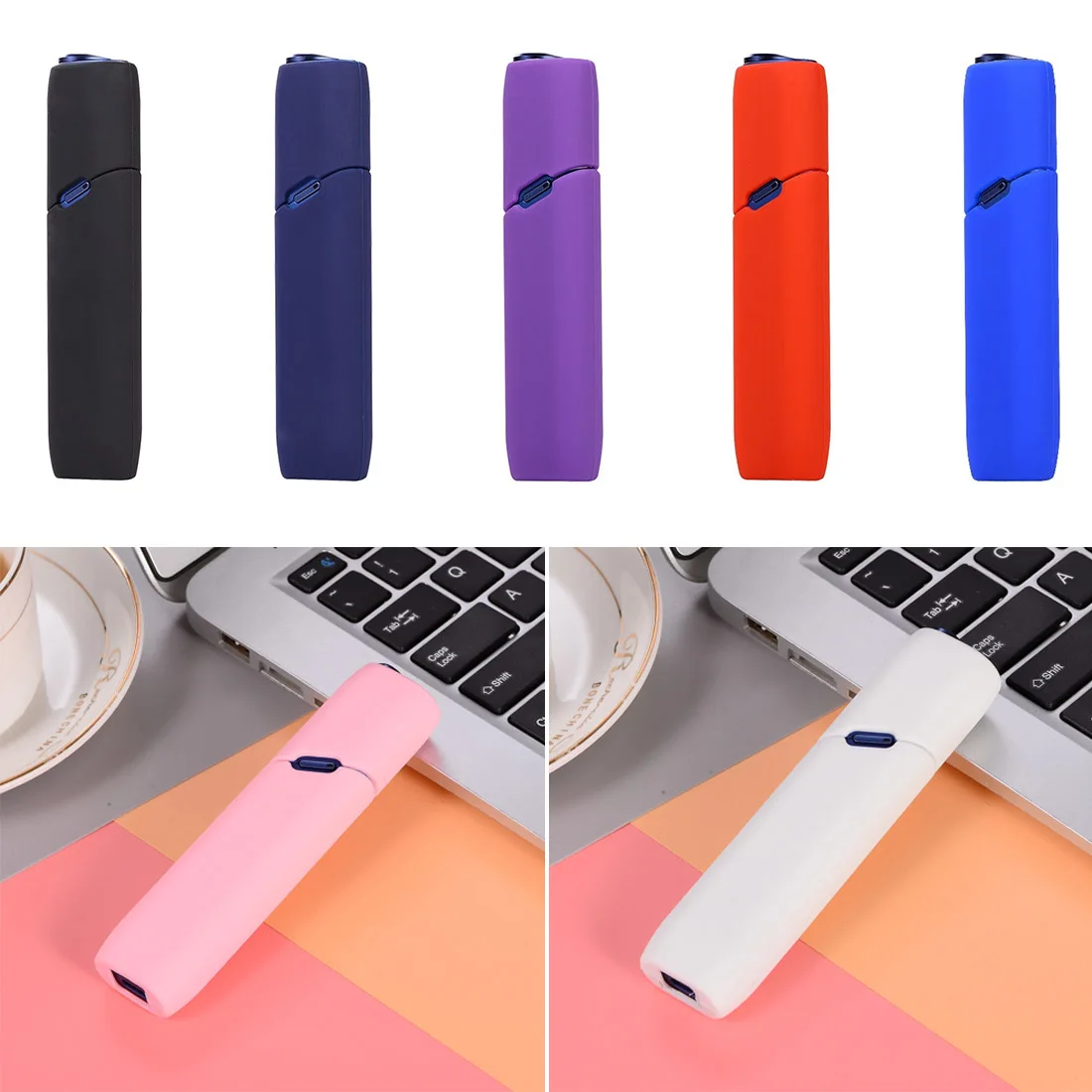 10 цветов в наличии мягкий силиконовый чехол для IQOS 3 0 Multi 0|Сумки CD/DVD-плеера| |