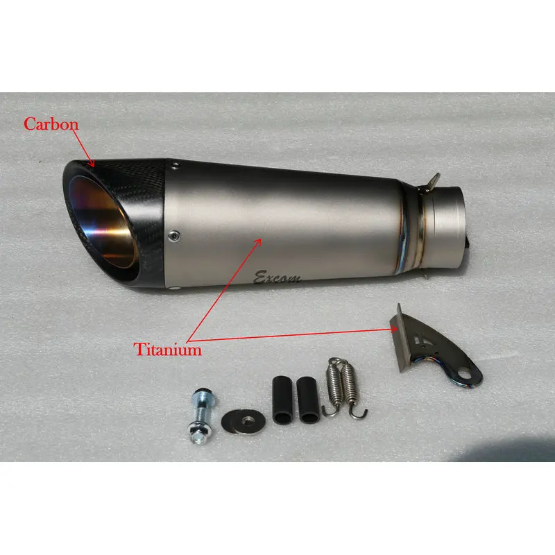 MOKALI заказной титановый сплав углеродный выхлопной мотоцикл для BMW S1000RR 15 16 лет sc