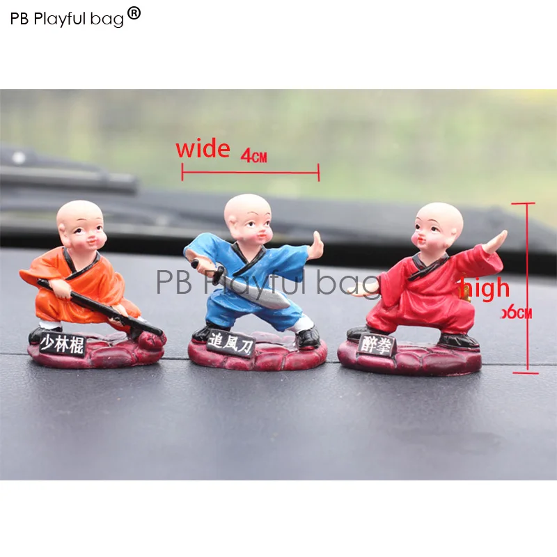 Игрушечная Сумочка PB фигурки героев мини милое оружие китайский монах шаолин