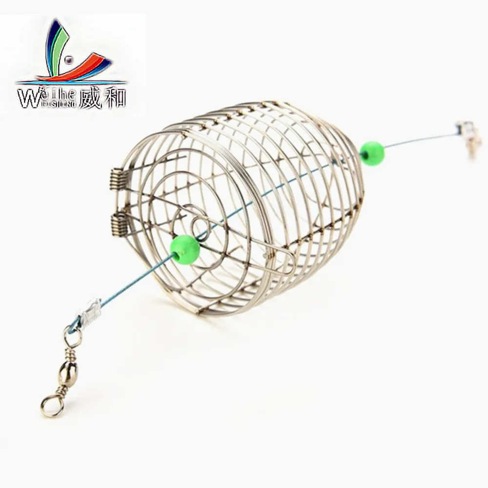 1 шт. рыболовная Ловушка из нержавеющей стали|fishing lure|fishing tacklebait cage |