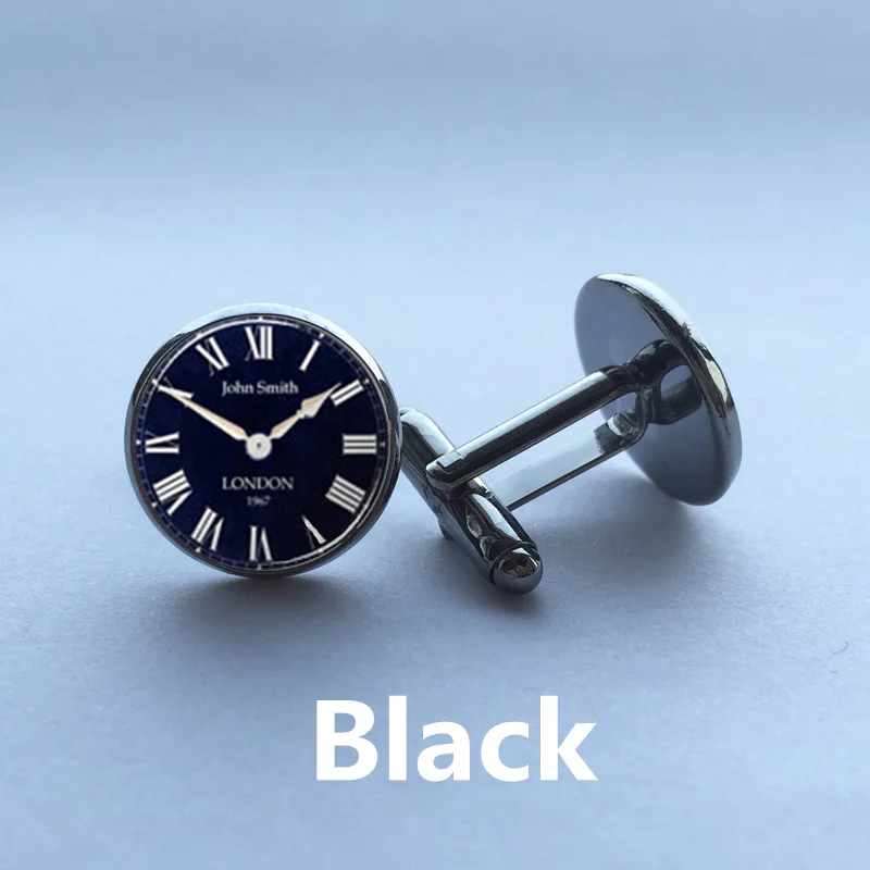 Новинка двойные круглые часы в стиле стимпанк винтажные детские часы|cufflinks