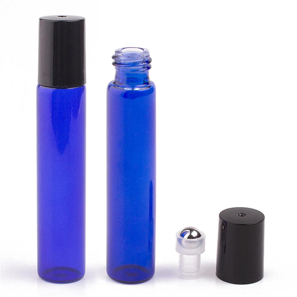 1PC Blue 1-10 шт 10 мл портативный роллер духи эфирные масла бутылки контейнер для распыления путешествия бутылка для многоразового использования 4 цвета - Цвет: 1PC Blue
