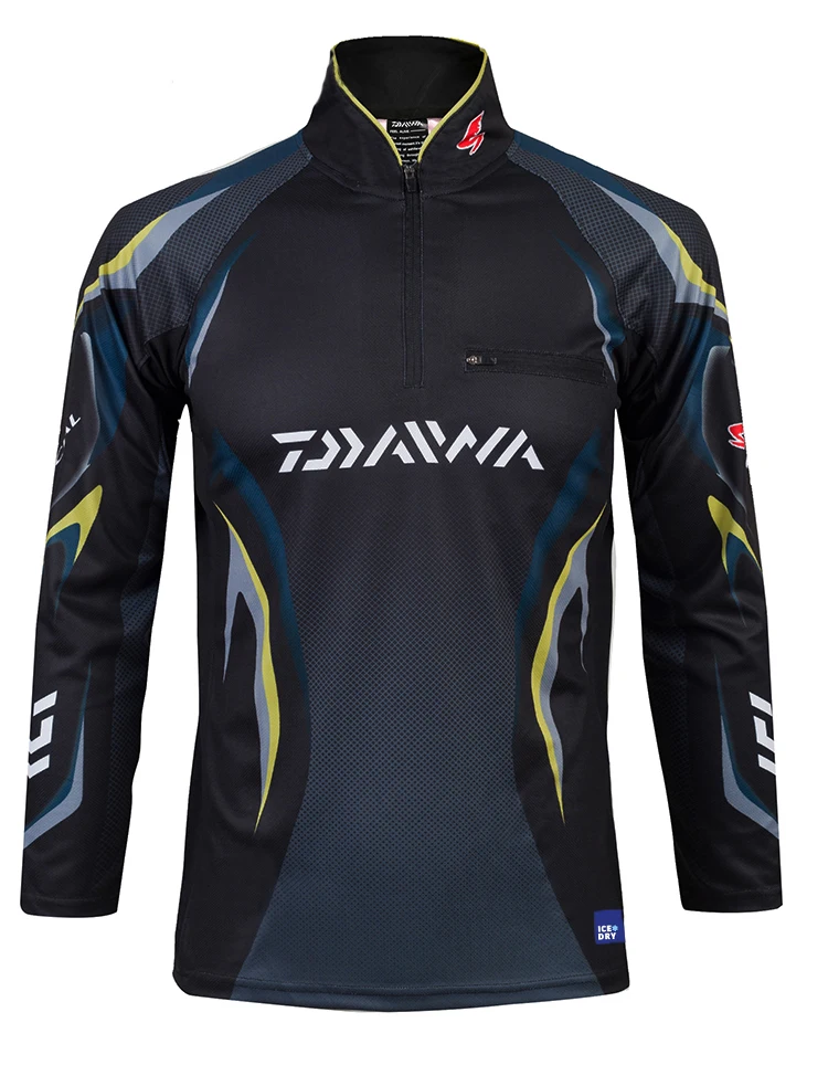 M 3XL 2018 теплый DAIWA dawa рыболовство одежда мужская дышащая защита от солнца УФ