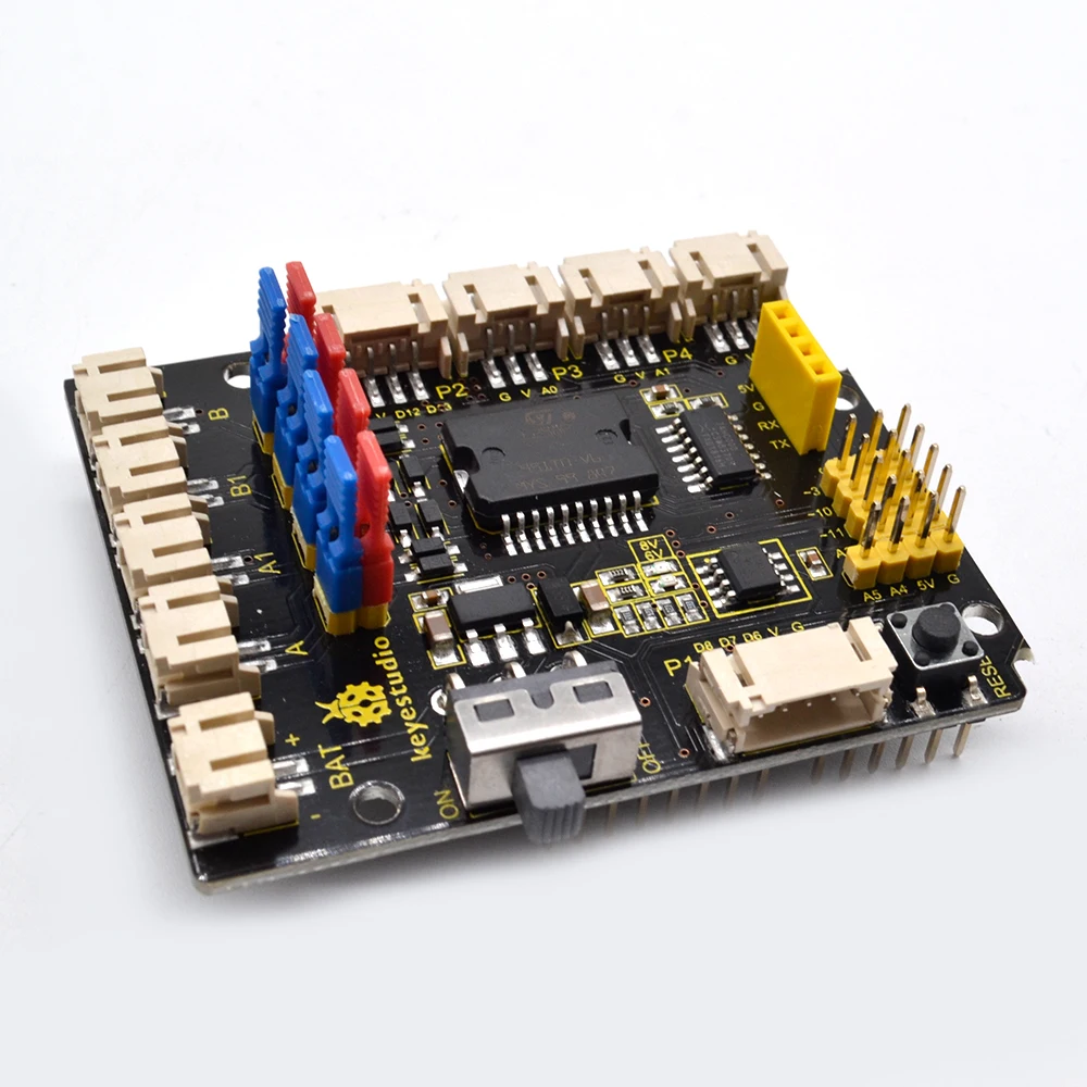Keyestudio быстроразъемный щит моторного привода V2 для робота Arduino | Электронные