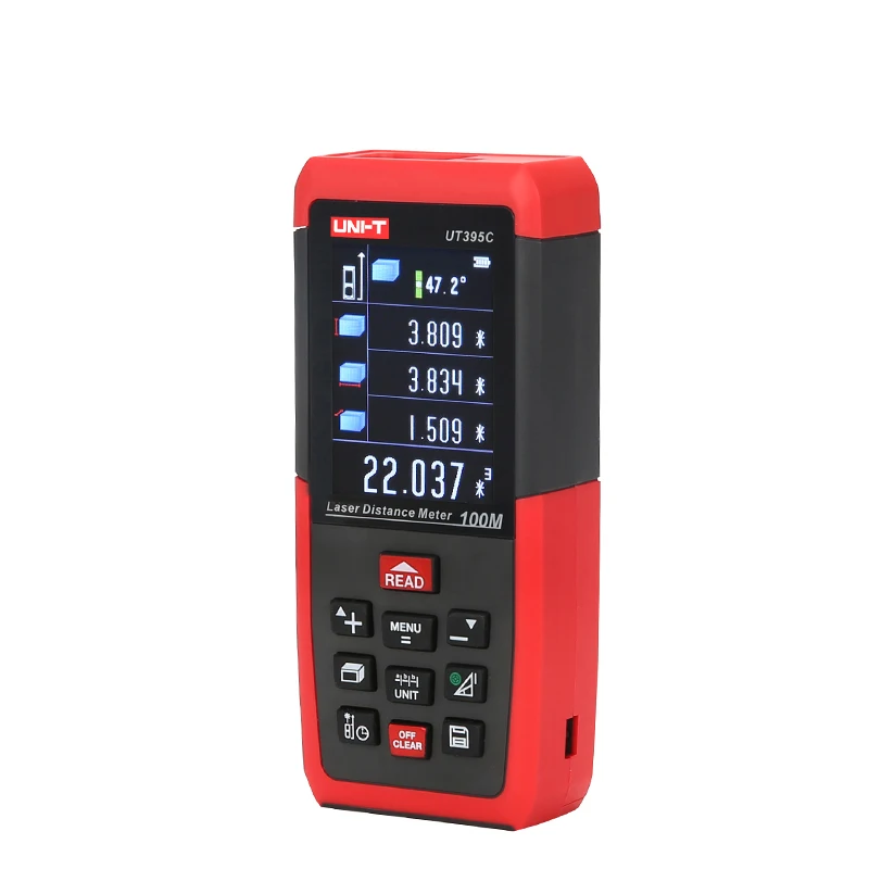 UNI-T UT395C профессиональный лазерный дальномер Lofting test Выравнивающий прибор область/Объем хранения данных Макс 100 м