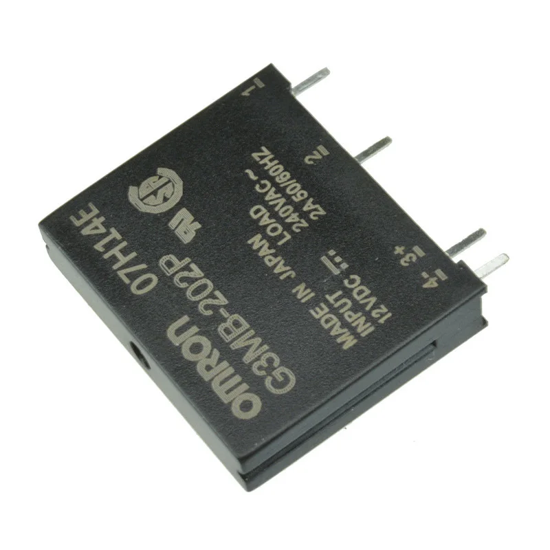 Релейный модуль G3MB-202P G3MB 202P DC-AC PCB SSR в 5 в 12 В 14 в DC Out 240 В AC 2A твердотельный релейный модуль