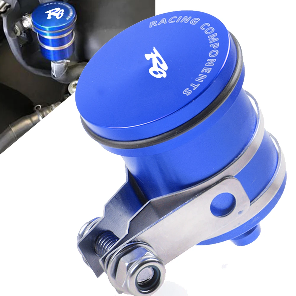 

Motorcycle Clutch Tank Cylinder Master Oil Cup Brake Fluid Reservoir for Yamaha R6 YZFR6 YZF-R6 2003 2004 2005 2006 2007
