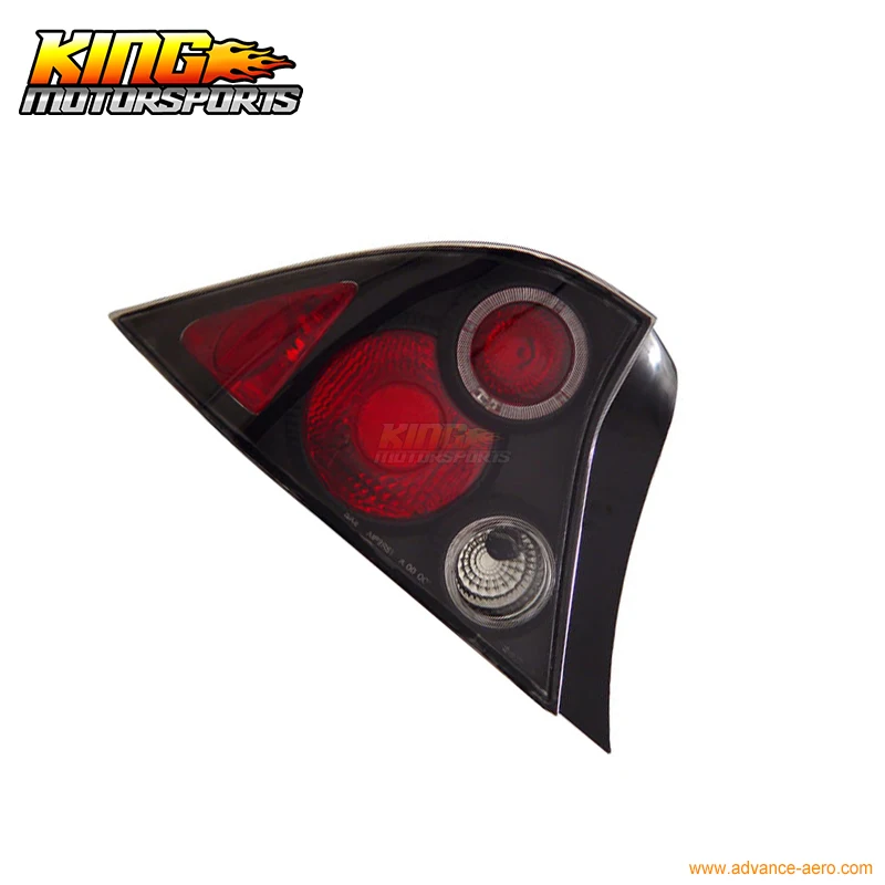 Подходит 01 03 Honda Civic 2Dr купе Altezza стиль задние фонари Halo черный 2002 2003 США Внутренний