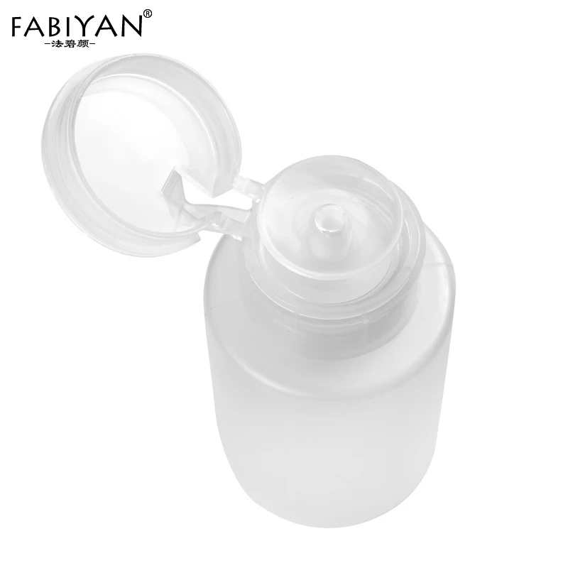 150ML Empty Bottle Pump Dispenser Plastic Polish Remover Cleaner Portable Travel Makeup Nail Art Manicure Tool Professional|pump dispenser|empty
