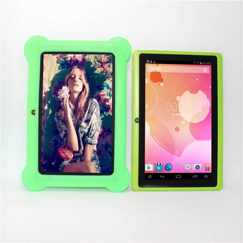 A33 4G 7 дюймов 512 МБ/4 ГБ Дети планшетный ПК Q88pro Android 4.4.2 четырехъядерный процессор