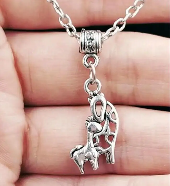 10 шт./лот быстрая доставка Очаровательное ожерелье с подвеской в виде милого