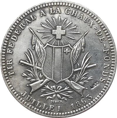 Швейцария 5 Франкен фестиваль съемки 1863 монет копия|shipping tracker|copy paper legal sizeshipping lithium