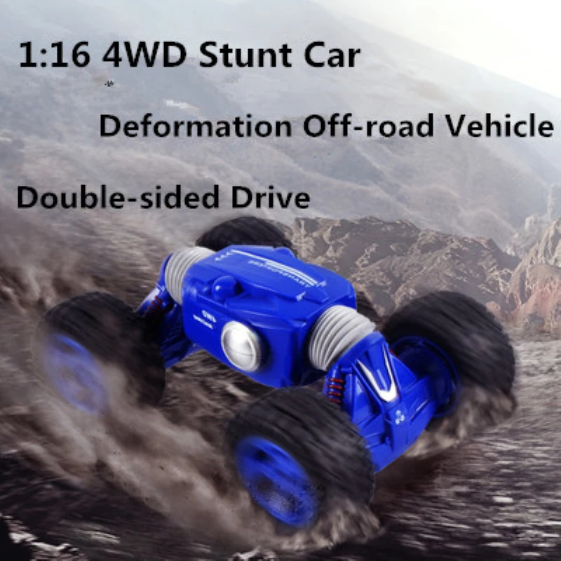 Новинка 2 4G 4WD деформация одной кнопкой пульт дистанционного управления