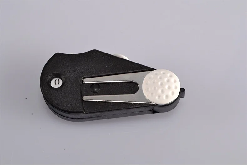 1 шт. инструмент для ремонта Golf Divot Switchblade Pitch Groove Cleaner Pitchfork положить зеленая вилка