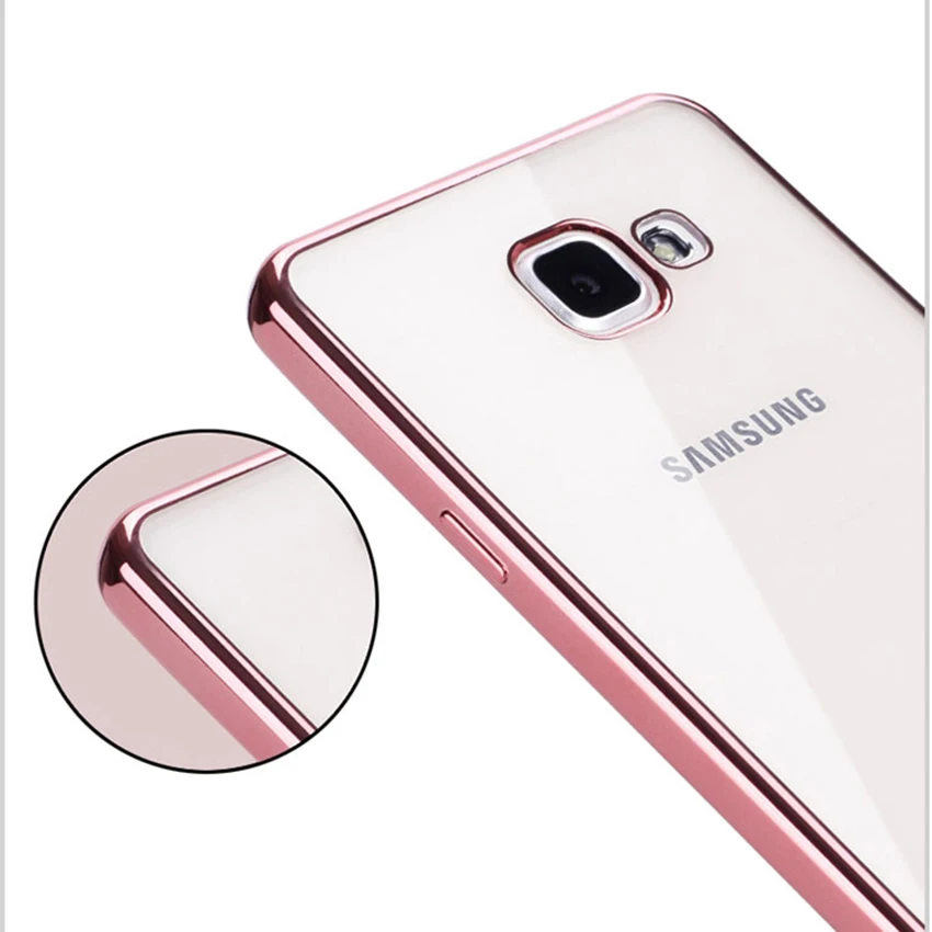 Nephy чехол для телефона Samsung Galaxy A3 A5 A7 2015 2016 A 3 5 7 A300F A310F A510F Duos прозрачный ТПУ