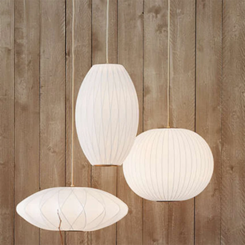 Подвесной светильник в скандинавском стиле лофт с белыми шариками светодиодный