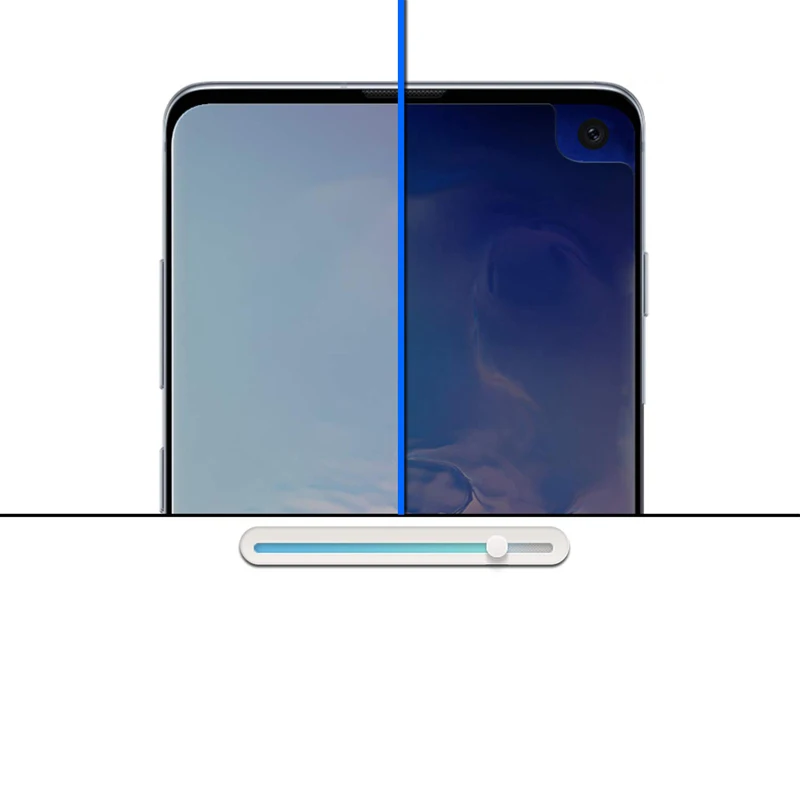 Защитное закаленное стекло EXUNTON для Oneplus 7 Pro с антибликовым покрытием | Мобильные