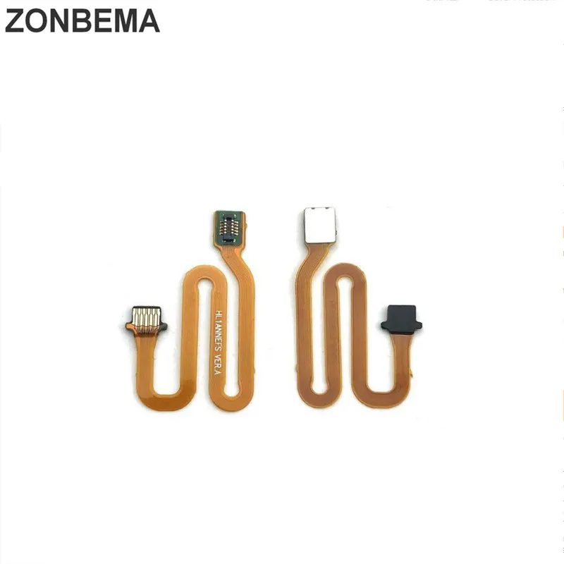 ZONBEMA 10 шт. датчик отпечатков пальцев кнопка домой гибкий кабель Touch ID для Huawei P20 Lite