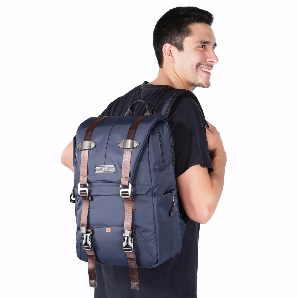 Рюкзак для камеры K &amp F водонепроницаемый большая емкость 14 &quot дорожная сумка