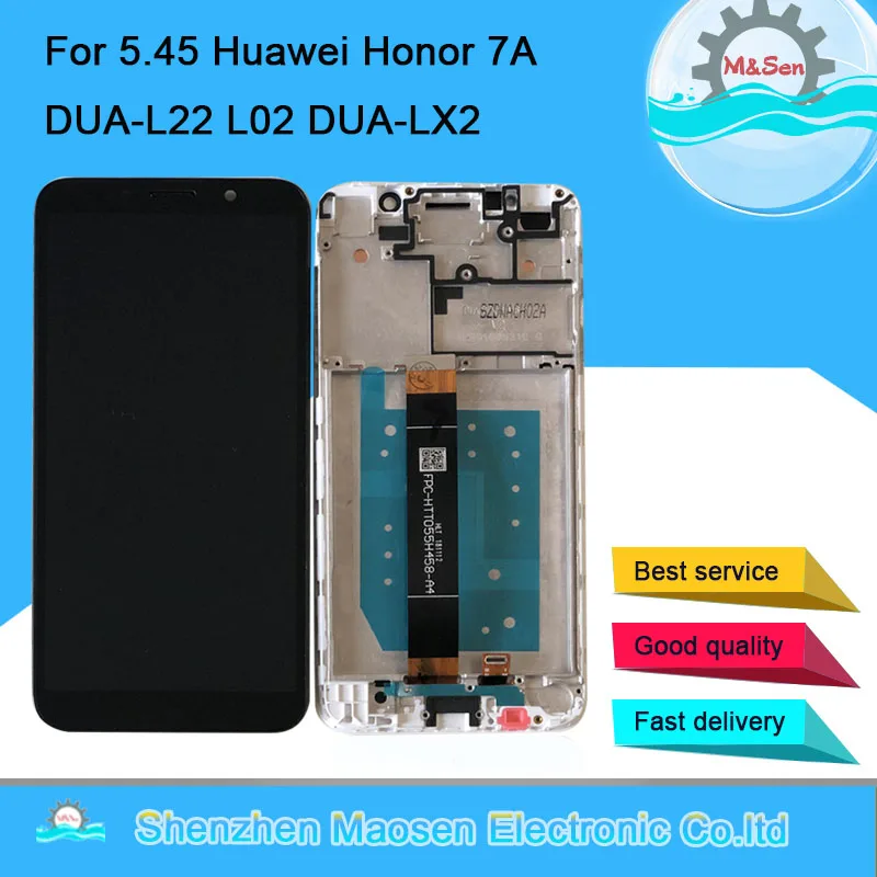 Оригинальный ЖК экран M & Sen 5 45 дюйма для Huawei Honor 7A/Honor 7S сенсорный дигитайзер с