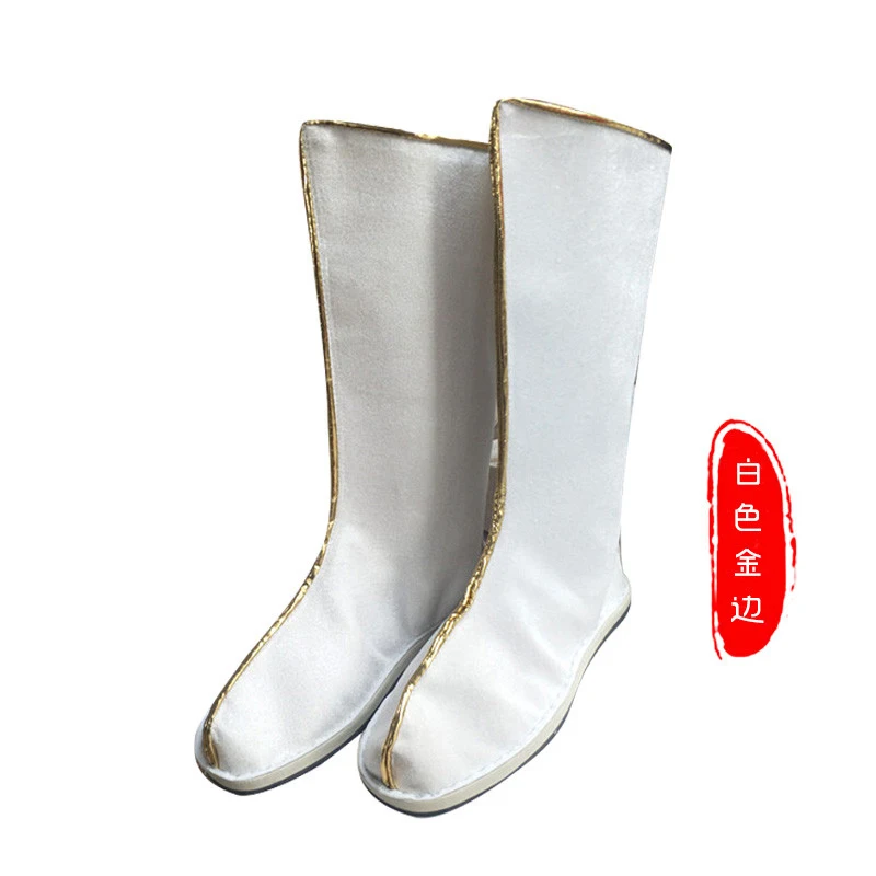 only shoes Аниме Mo Dao Zu Lan Sizhui Lan Jingyi, костюм для косплея, Grandmaster of Demonic Cultivation, мужская обувь Hanfu, парик, волосы для мальчиков - Цвет: only shoes